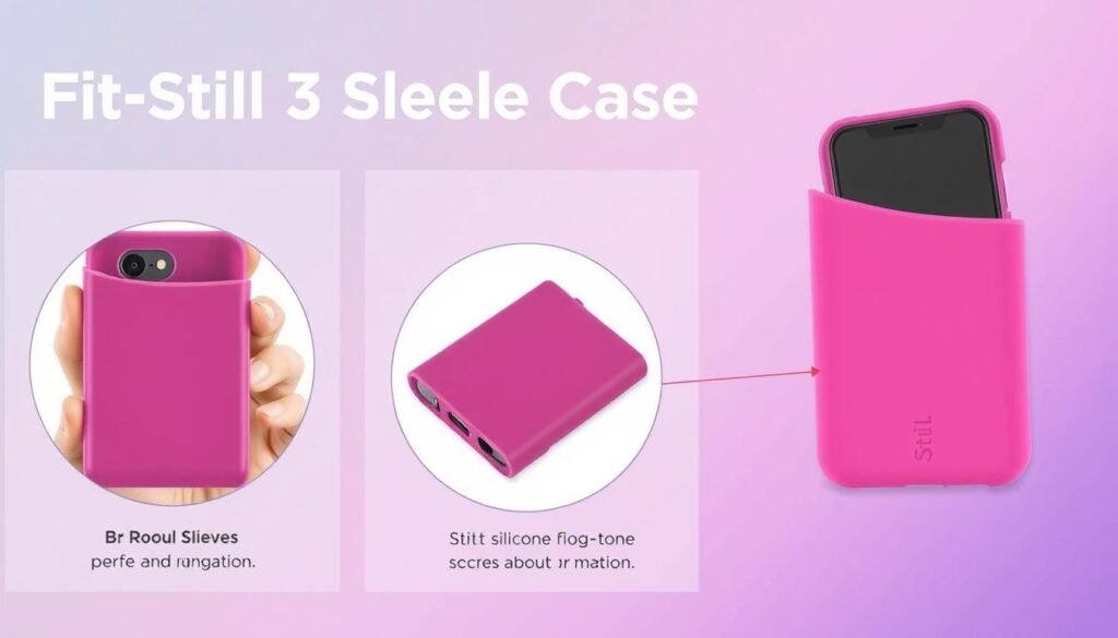 An image of the FitStill Silicone Sleeve Case