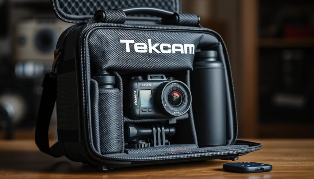 An image of the Tekcam Action Camera Carrying Case
