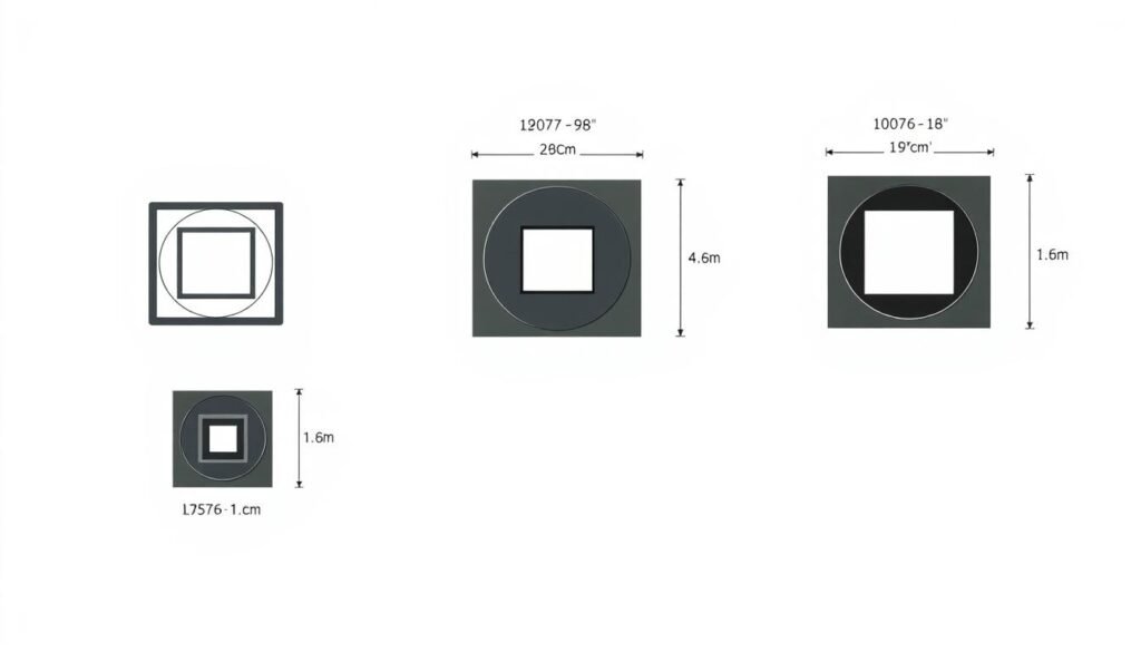 Comparison of different camera sensor sizes from full frame to smartphone Comparison of different camera sensor sizes from full frame to smartphone