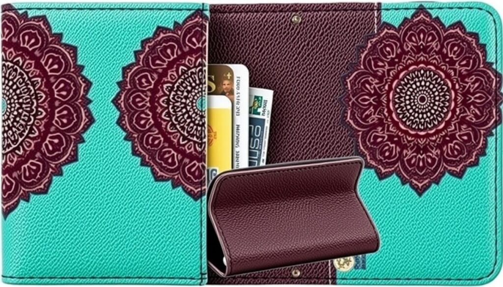 casebus mandala folio iphone 8 wallet case